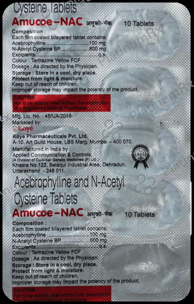 Amucoe Nac Tablet 10s