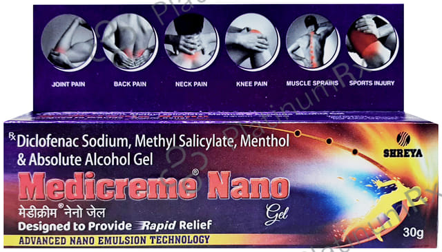 Medicreme Nano Gel 30gm
