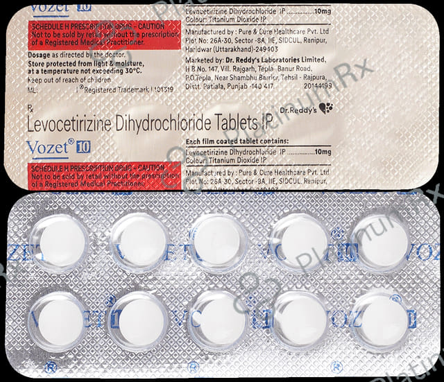 Vozet 10mg Tablet 10s