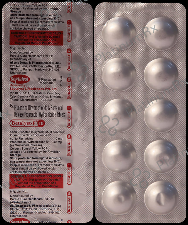 Betalyst F 40/10mg Tablet SR 10s