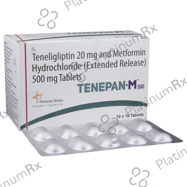 Tenepan M 500/20mg Tablet ER 10s