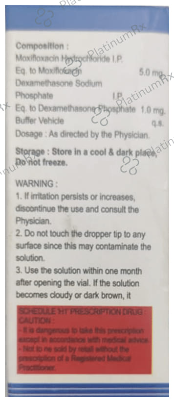 Nikmox-D Eye Drop BKC Free