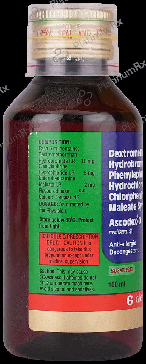 Ascodex D Syrup 100ml
