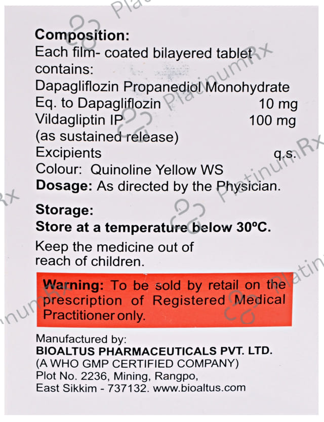 Renglif V 10/100mg Tablet SR 15s