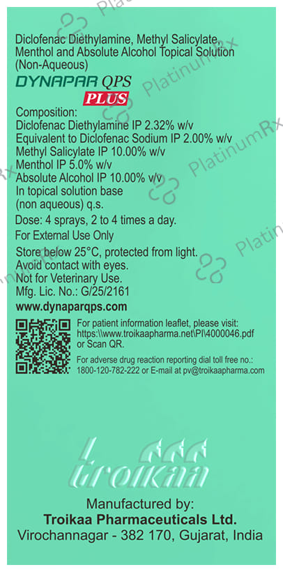 Dynapar QPS Plus Topical Solution 15ml