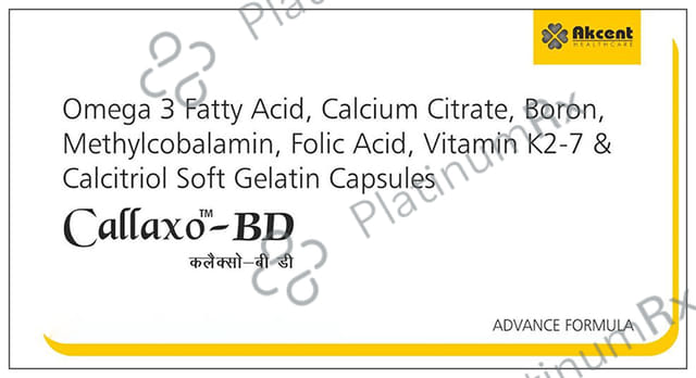 Callaxo-BD Soft Gelatin Capsule