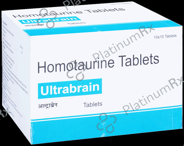 Ultrabrain 50mg Tablet 10s