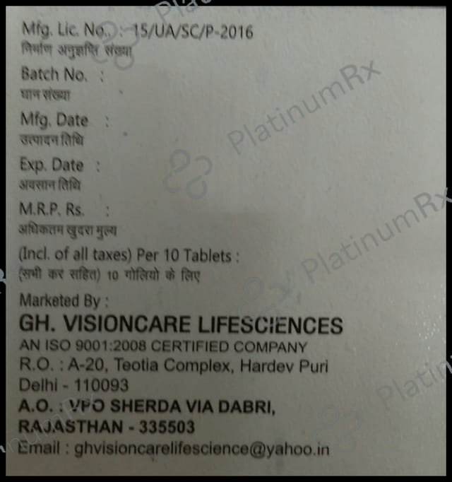 Grin O Tablet SR 10s