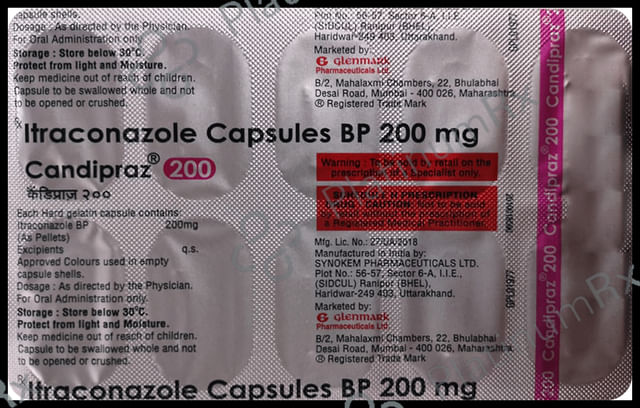 Candipraz 200mg Capsule 10s