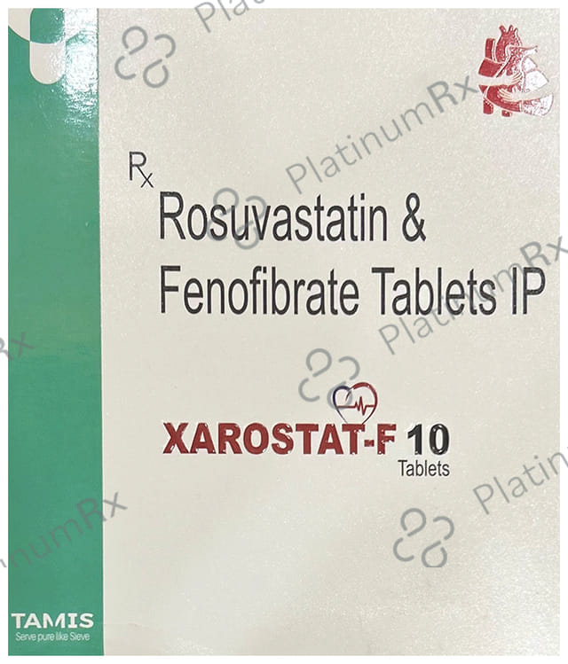 Xarostat F 10mg Tablet 10s