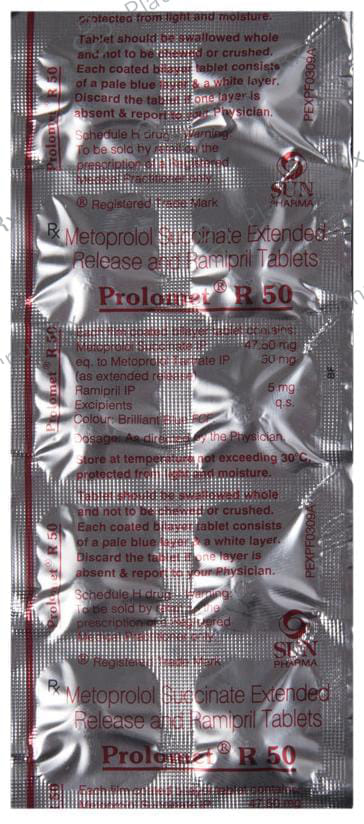 Prolomet R 50/5mg Tablet ER 10s