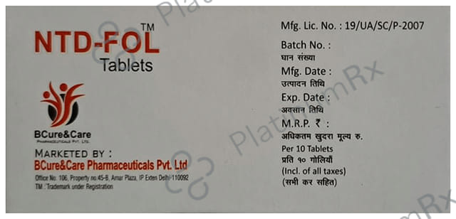 NTD Fol Tablet 10s