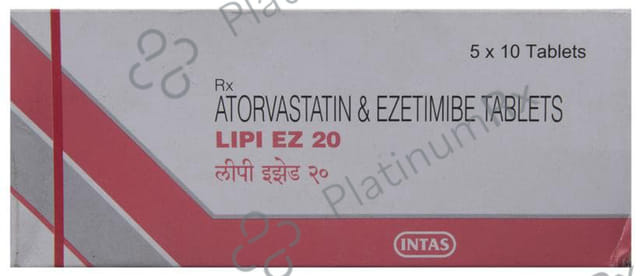 Lipi EZ 20/10mg Tablet 10s