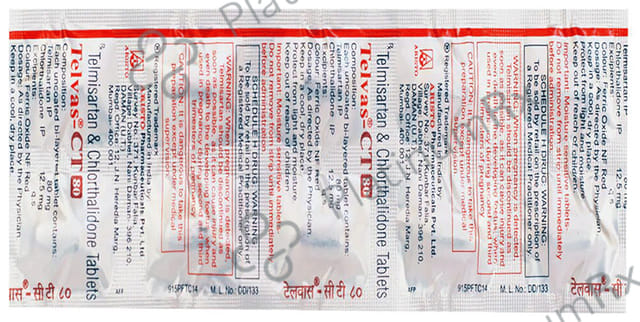 Telvas CT 12.5/80mg Tablet 10s