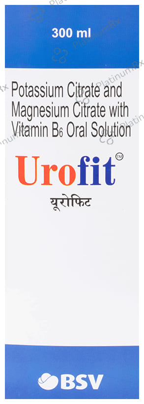 Urofit 375/1100/20mg Oral Solution 300ml