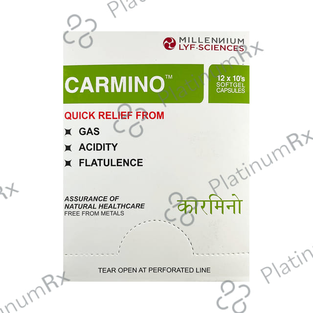 Millennium Herbal Care Carmino Soft Gel Capsule