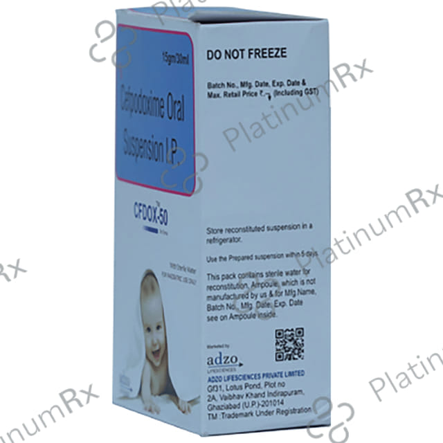 Cfdox 50mg Dry Syrup 30ml