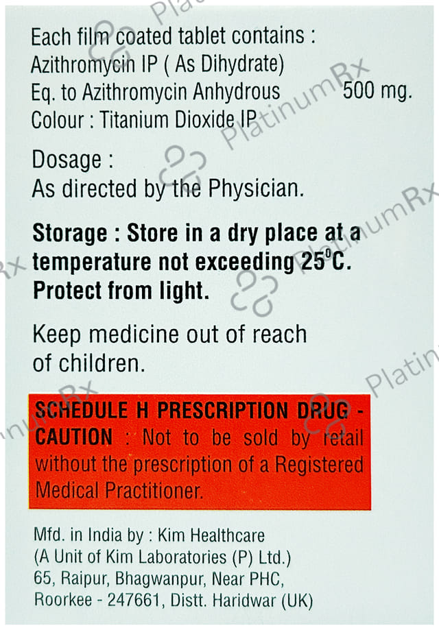 Azecade 500 Tablet