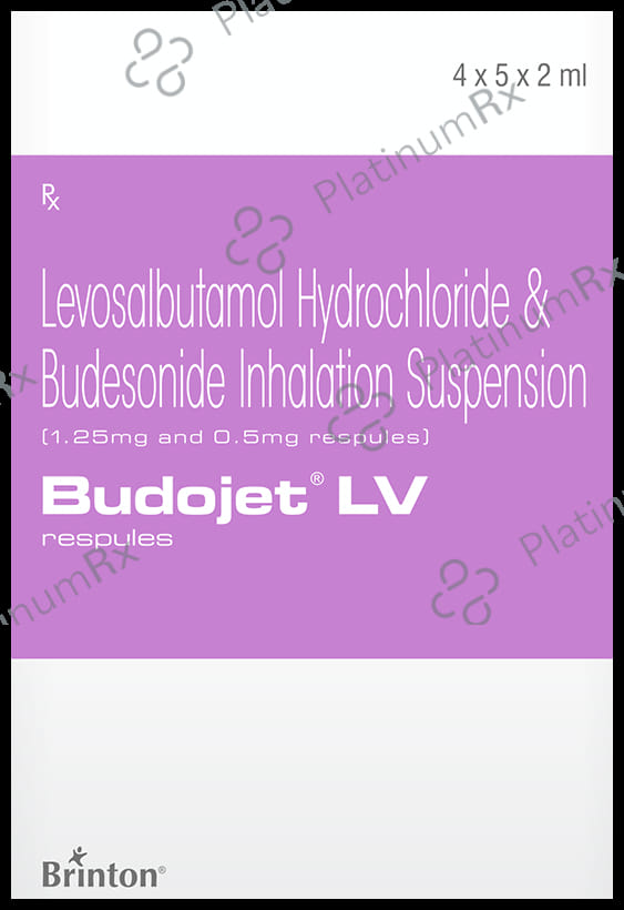 Budojet LV 1.25mg/0.5mg Respules 2X2ml