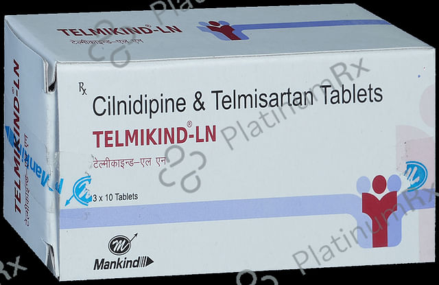 Telmikind LN 40/20mg Tablet 10s