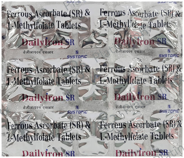 Daily Iron SR 100/0.5mg Tablet 15s