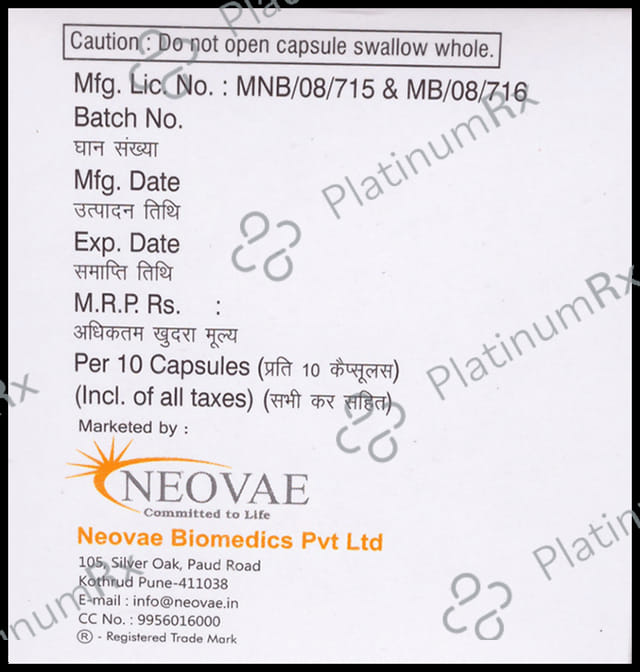 Acihold Capsule SR 10s