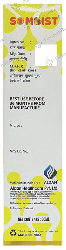 Somoist SPF 30 Lotion 60ml