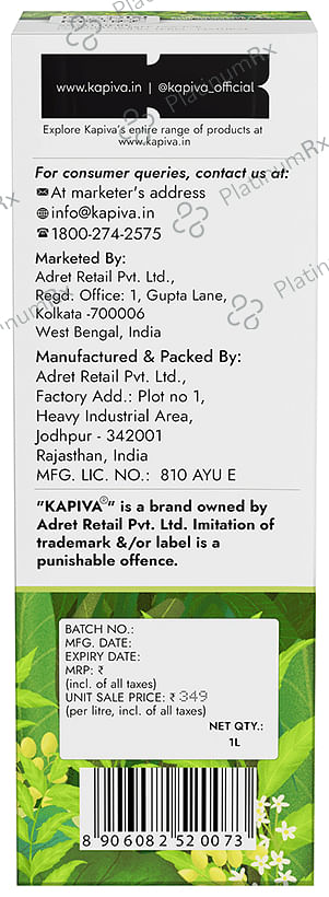 Kapiva Neem Juice - Supports Skin & Hair Health - Helps Boost Immunity & Fight Infections