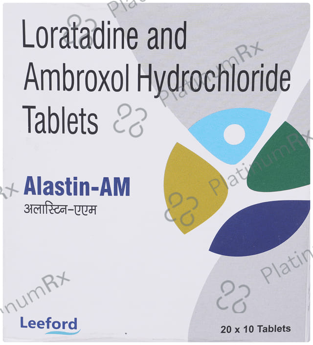 Alastin AM 60/5mg Tablet 10s