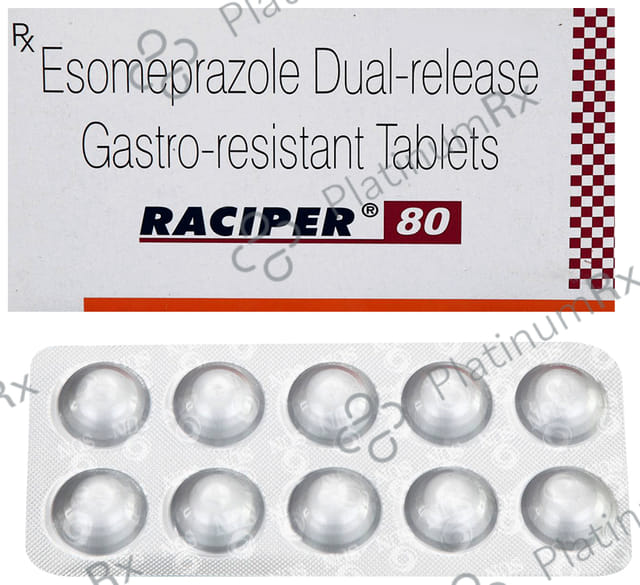 Raciper 80mg Tablet 10s