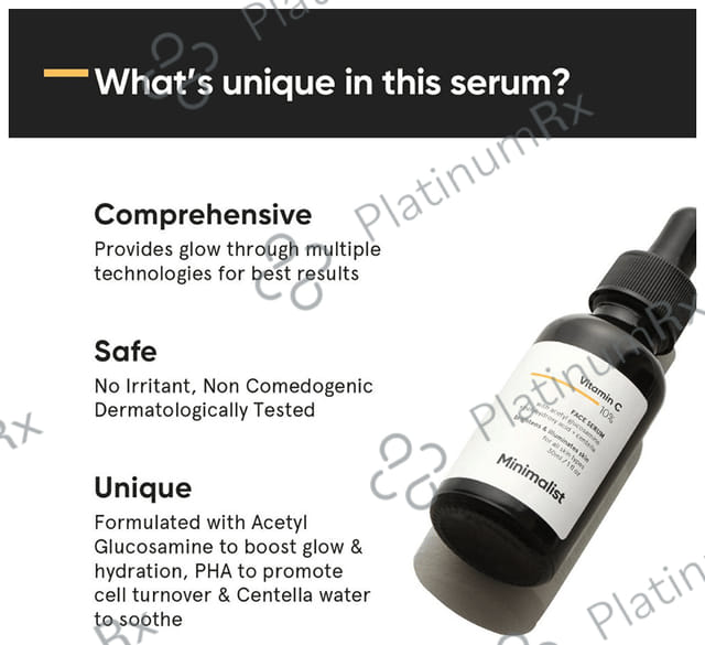 Minimalist 10% Vitamin C Face Serum 30ml