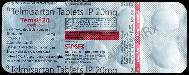 Temsi 20mg Tablet