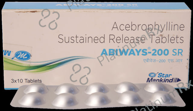Abiways 200mg SR Tablet 10s