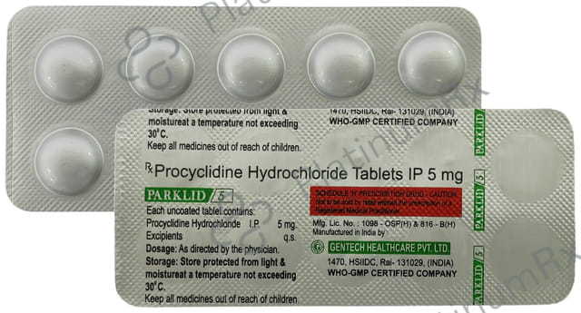 Parklid 5mg Tablet 10s