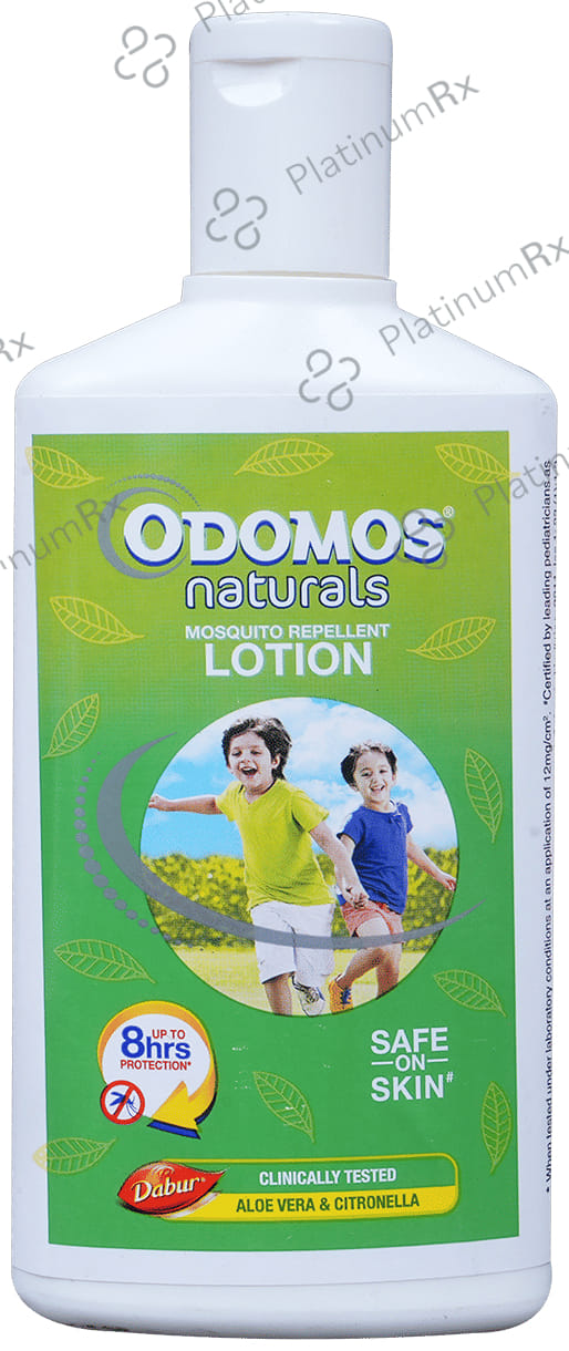 Odomos Naturals Mosquito Repellent Lotion with Aloe Vera & Citronella