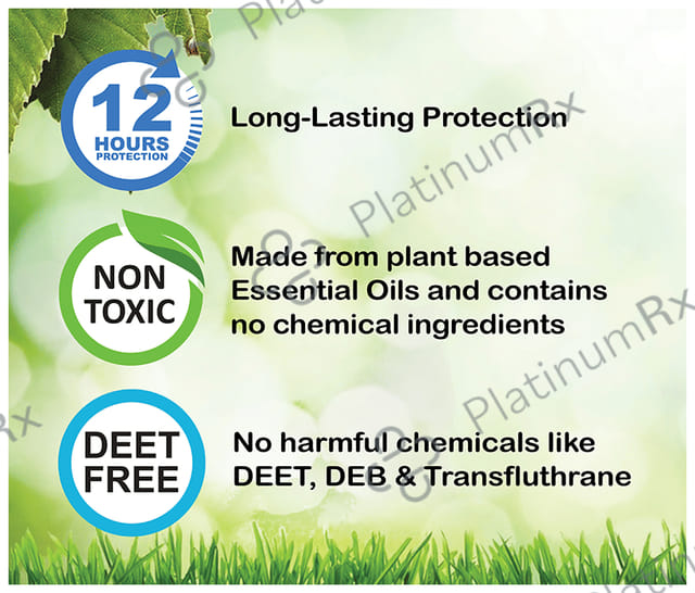 LuvLap 100% Natural Mosquito Repellent Fabric Roll On 100 ml