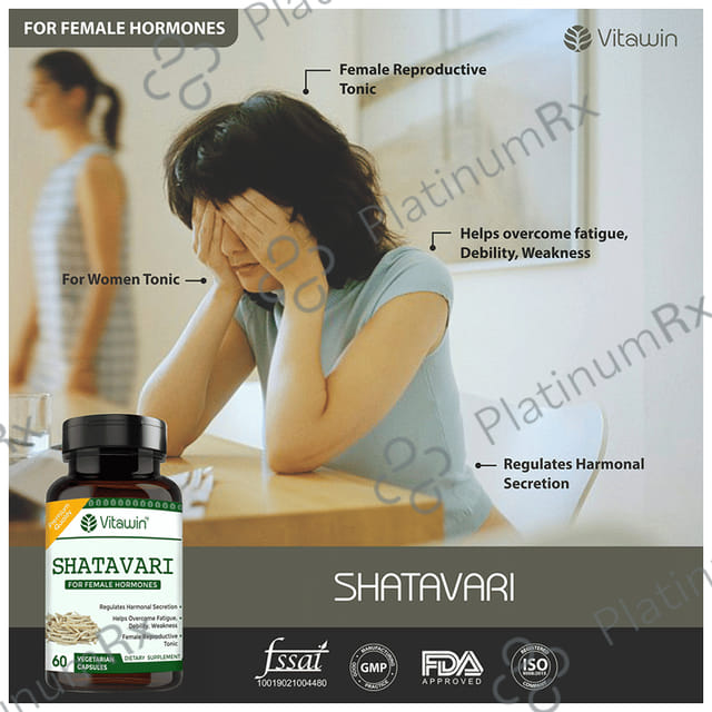 Vitawin Shatavari Vegetarian Capsule