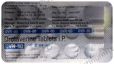 Dvn 80 Tablet 15s
