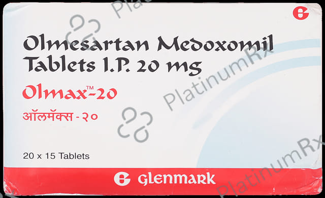 Olmax 20mg Tablet 15s