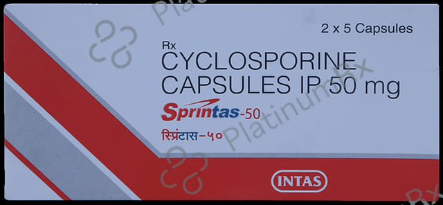 Sprintas 50mg Capsule 5s