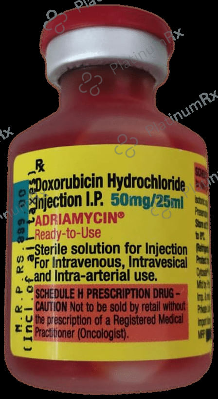 Adriamycin 50mg Injection 1s