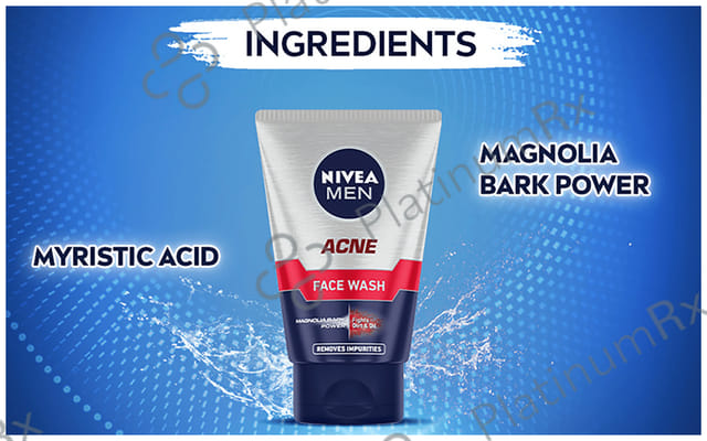 Nivea Nivea Men Acne Face Wash 50gm