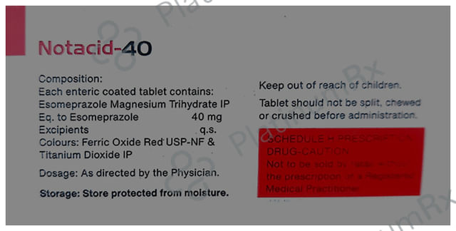 Notacid 40 Tablet