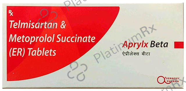 Aprylx Beta 40/50mg Tablet ER 10s