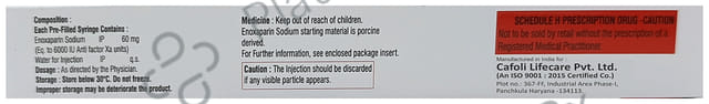 Ebonoxa 60mg Injection 0.6ml