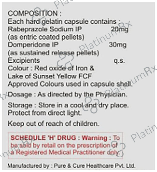 Razberg D 30mg/20mg Capsule SR