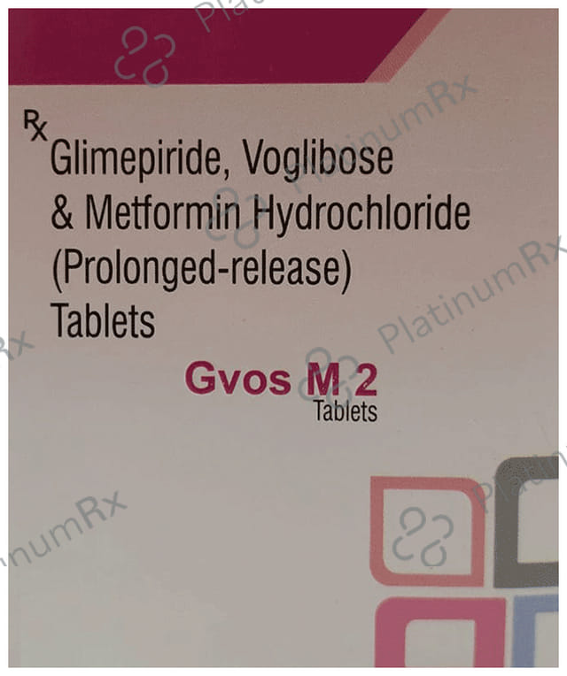Gvos M 0.2/500/2mg Tablet 10s