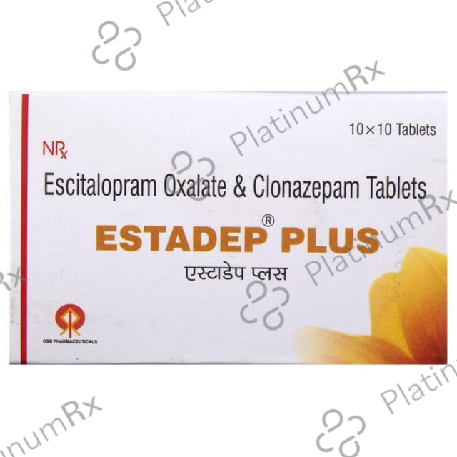 Estadep Plus 10/0.5mg Tablet 10s