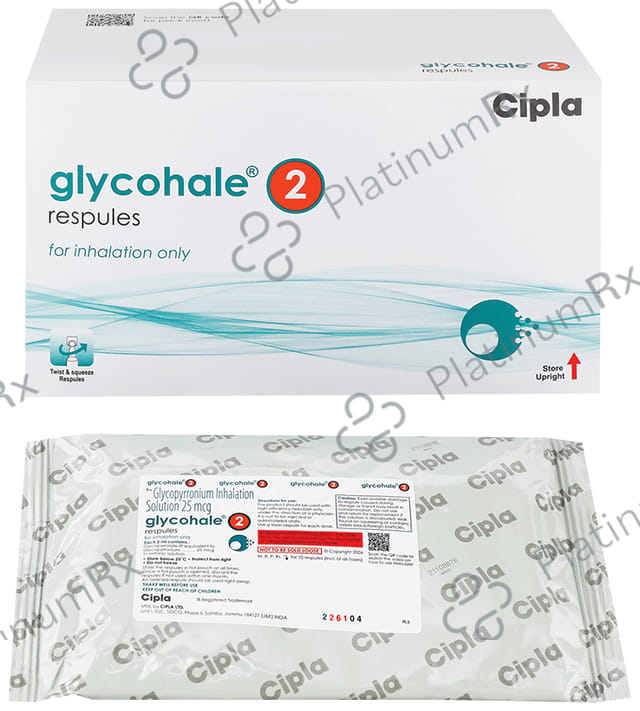 Glycohale 0.025mg Respules 10X2ml