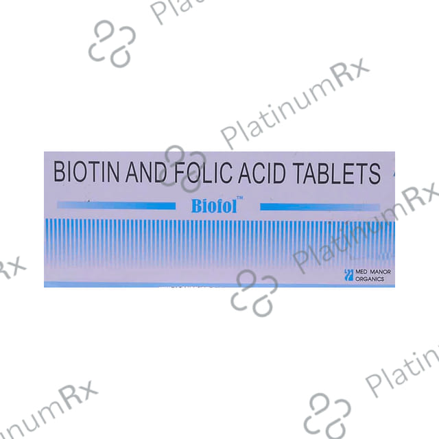 Biofol 5000/5000mcg Tablet 10s